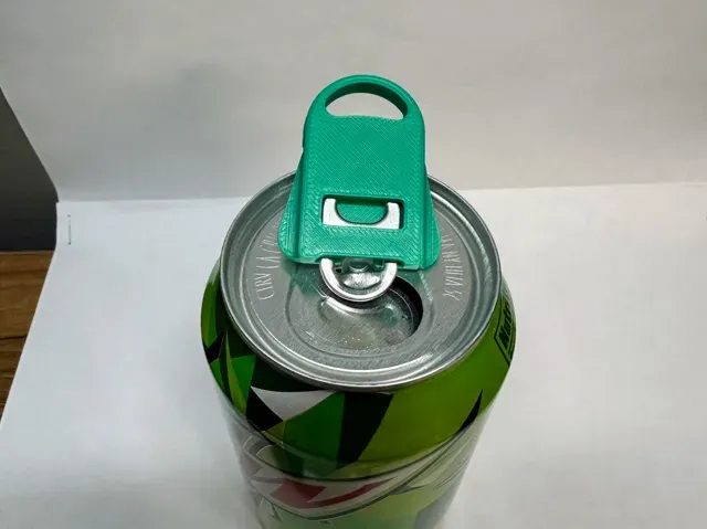 Beer Soda Can Opener & Lid Saver Cap & Keychain — Image 6 of 7