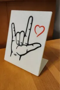 I love you in sign language