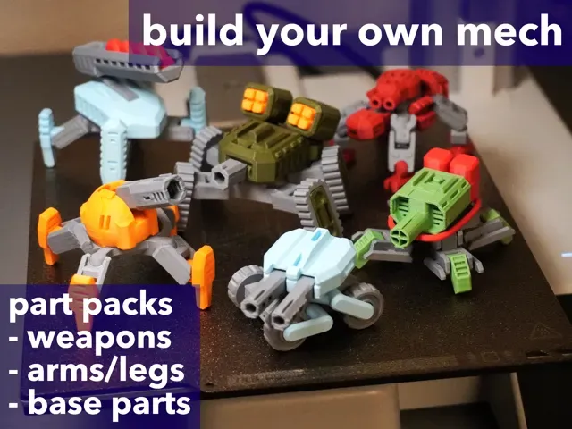 Build Your Own Mech! - Updated 12/2/24 — Фото 2 из 2