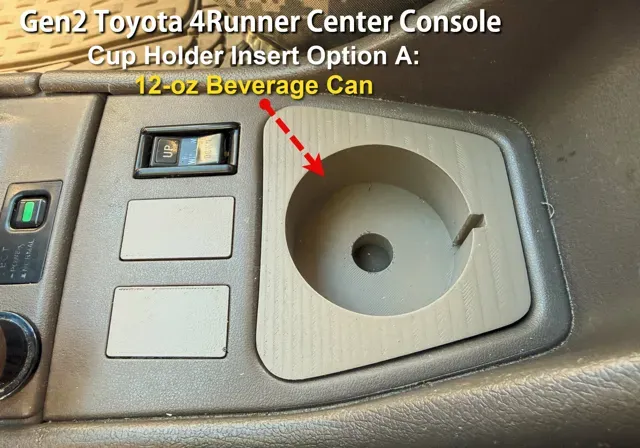 Toyota Gen2 4Runner Center Console Cup Holder — Фото 3 из 9