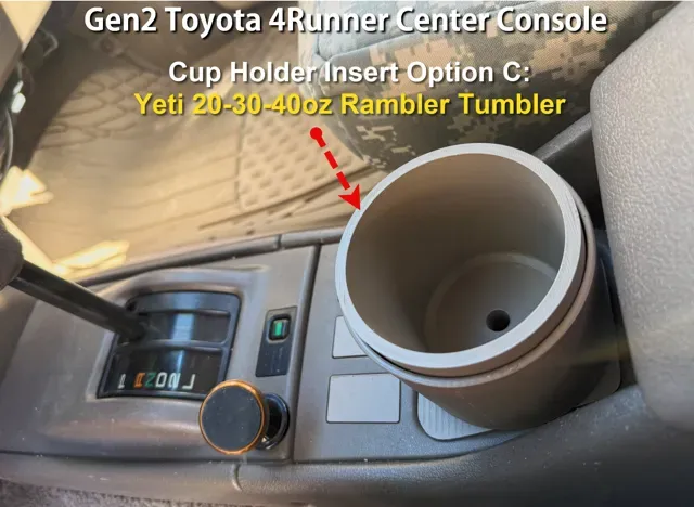 Toyota Gen2 4Runner Center Console Cup Holder — Фото 7 из 9