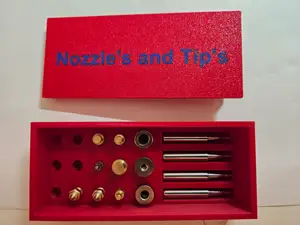 Nozzle's and Tip's Case with Lid