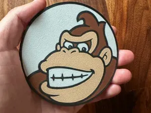 Donkey Kong Untersetzer Version 2