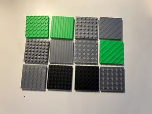 Strukturierte Oberflächen für den obersten Layer