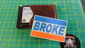Broke Card