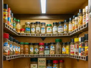 Spice Invaders — The Zero-Drill Spice Rack System