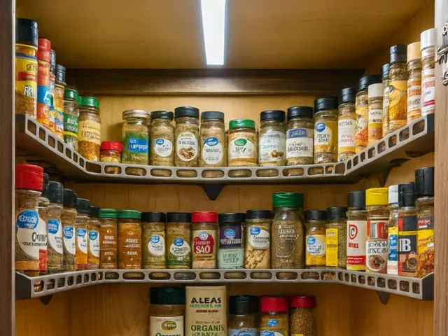 Spice Invaders — The Zero-Drill Spice Rack System