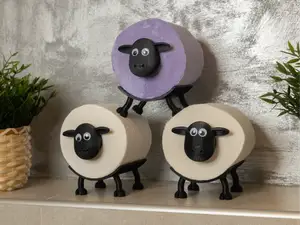 Sheeptastic! Toilet Paper Sheep Holder - FITS ALL!