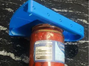 Abridor de tapas universal para botes de cristal