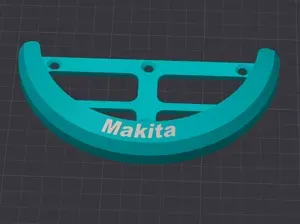 support mural 125mm Makita