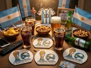 FIFA World Cup 2026 Fan Coaster Canada USA Mexico