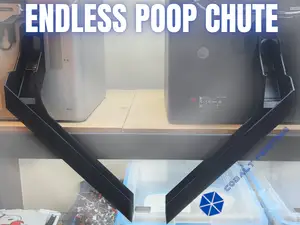 X1C/P1S Poop Chute (To Bucket)
