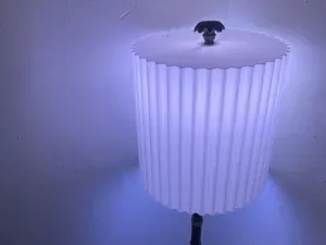 240mm Drum LED Lampshade with Top Spider Fitter