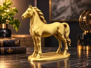 Elegant Horse Statue