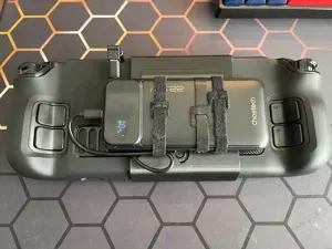 Battery Holder for Steam Decks with Spigen Case