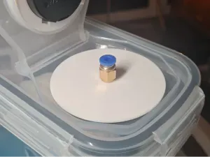Dry box 4L filament feedthrough for PC4-M6