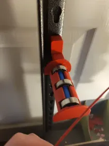 608 Bearing Keyhole/Teardrop Shelf Filament Roller