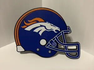 Denver broncos hitch cover