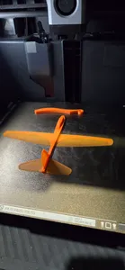 gliding plane with launcher
