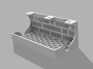 Under Desk Power Adapter Storage Box