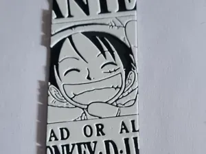 Hueforge Lesezeichen Ruffy Bountyposter One Piece