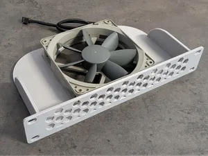 10 Inch Rack 1U 120/92/80mm Fan Mount