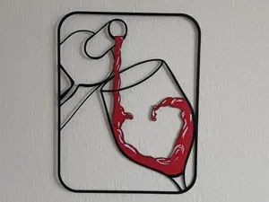 The Heart Of Wine Wall decoration