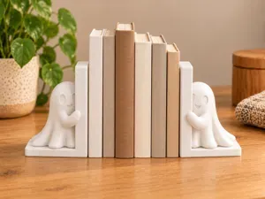Ghost Bookends –süße Buchstützen im Halloween-Look