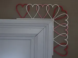 Valentine Door Corner - All Hearts