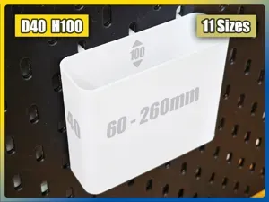 IKEA Skadis Container D40 H100