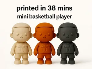 Mini Basketball Player – Sporty Collectible