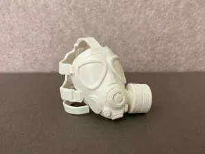 Modern Military Gas Mask with Filter
