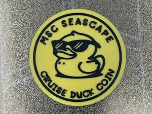 MSC SEASCAPE CRUISE DUCK COIN