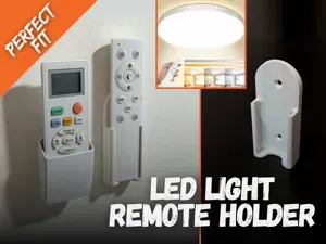 LED Light Remote Holder: Organize Your Controls