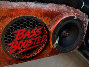Bass Boosted Car speaker grille