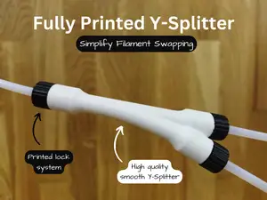 Fully Printed Y-Splitter
