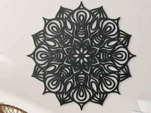 Hypnosis Mandala 3D Wall Art