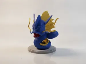 Chibi Version Of Gyarados Pokemon V2 Chibi & Cute