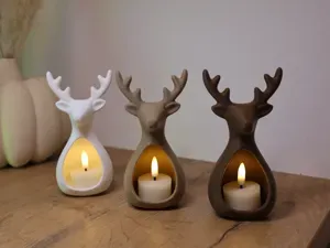 Reindeer Light Magic – LED Tea Light Holder