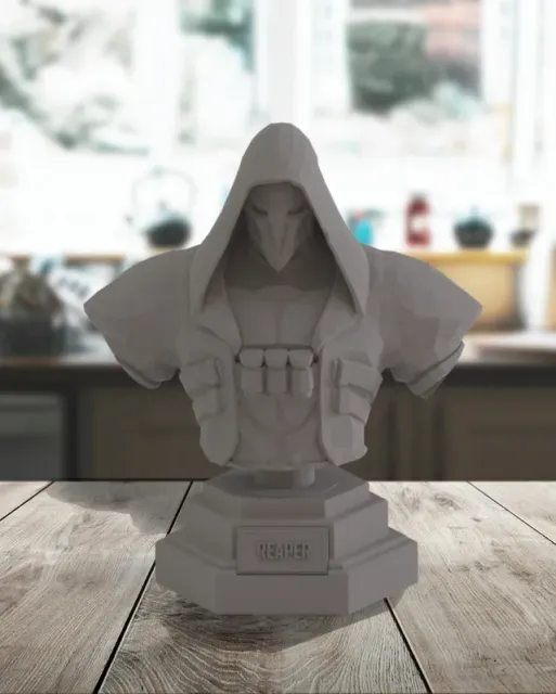 Overwatch Reaper Bust — Image 3 of 6