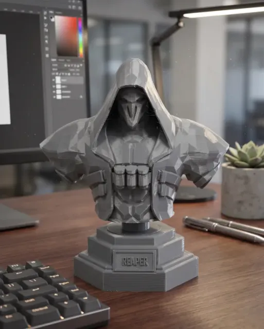 Overwatch Reaper Bust — Image 2 of 6