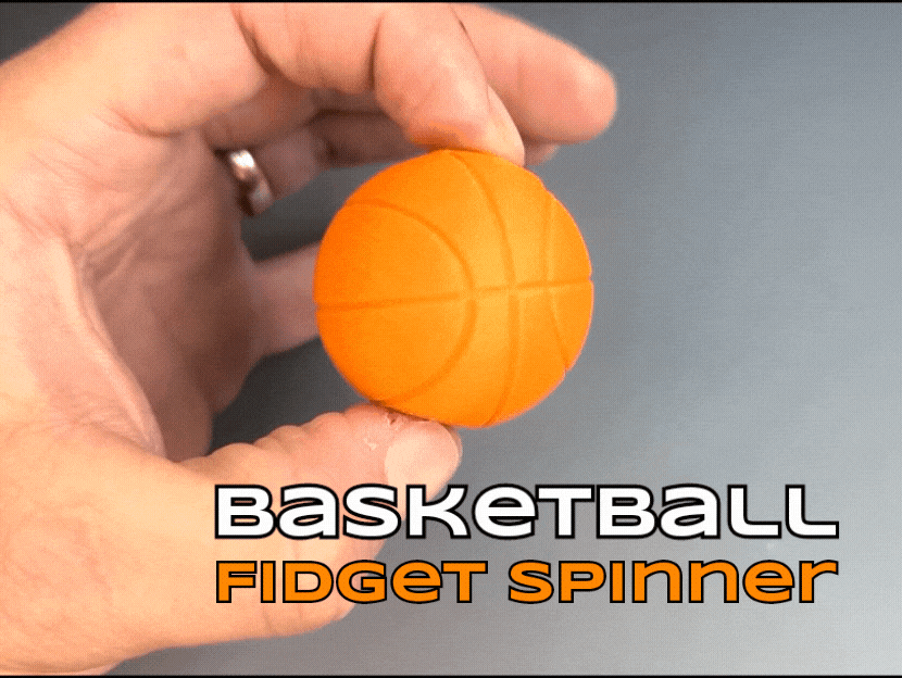 Mini Basketball Fidget Spinner