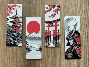 FREE TO SELL! – Japan Red Bookmark Set - NO AMS