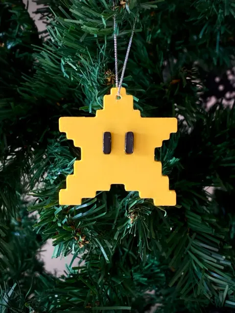 1/9 Retro 8Bit Xmas Tree Star Pixel Holiday Charm — Фото 3 из 3