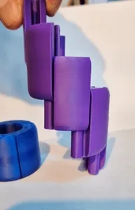 Sliding Rounded Cylinder Fidget Toy