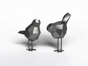 Two Small Birds Sculpture/Figurine