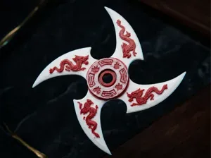 Dragon Shuriken Ninja Throwing Star 3|NO AMS