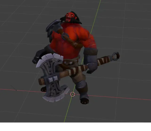 Roaring Axe from Dota2 — Фото 2 из 4
