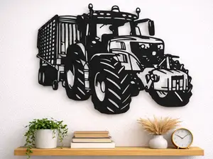 Tractor with trailer