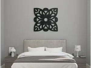 Butterfly Mandala 3D Wall Art